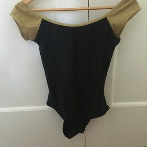 Black and Gold Wendy Yumiko Leotard